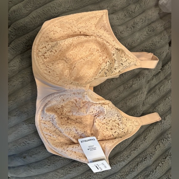 NWT Chantelle Women's Norah Molded Bra, Nude Blush, 38I - Picture 8 of 8
